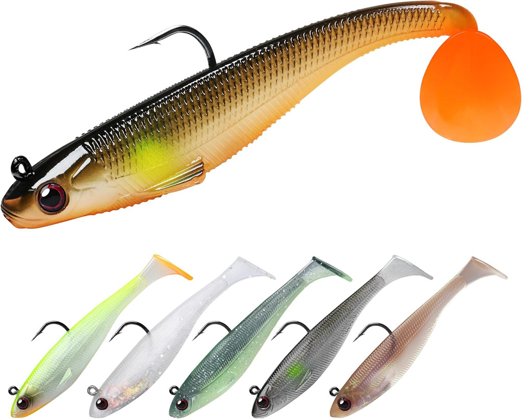 TRUSCEND Shadtale Soft Fishing Lures